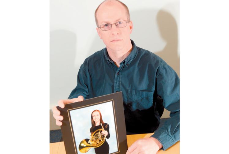 Father of Bryony Hollands completes challenge in her memory