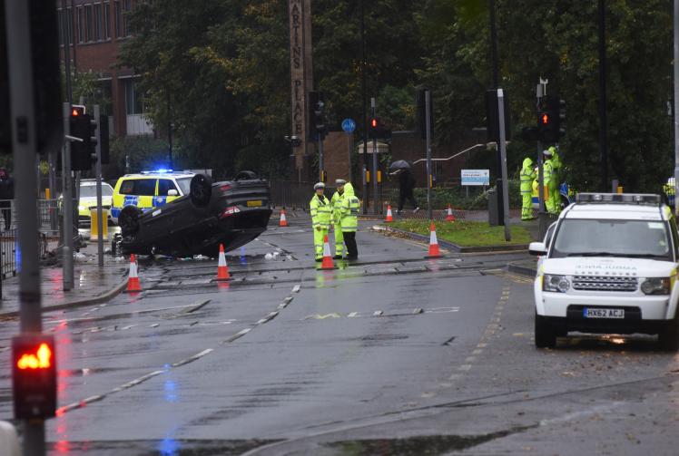 Driver revived with defibrillator after Bath Road crash Slough Express