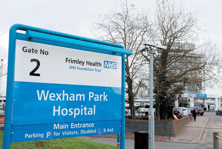 Wexham Park Hospital staff test positive for coronavirus