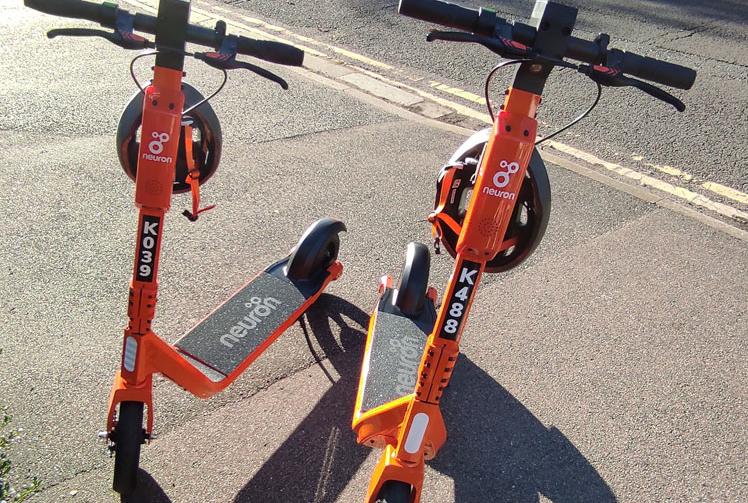 E-scooters launch in Slough 