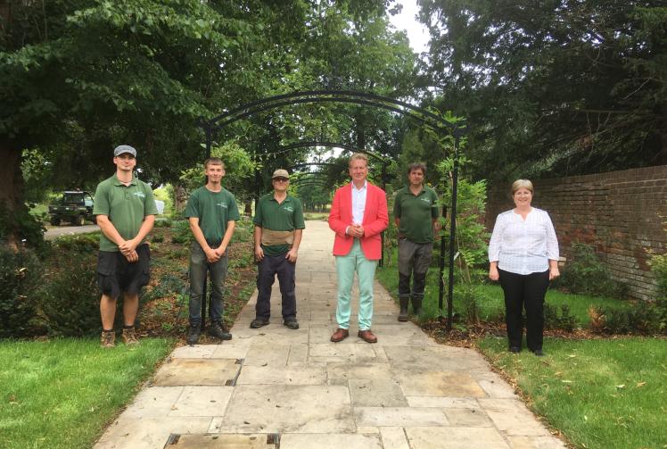 Stoke Poges Memorial Gardens features on BBC's Greatest Railway Journeys 