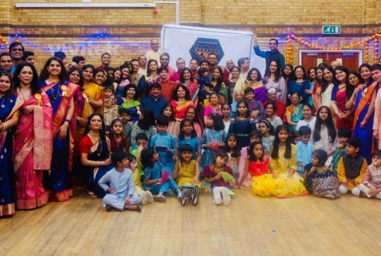  Maharashtrian community celebrate Diwali