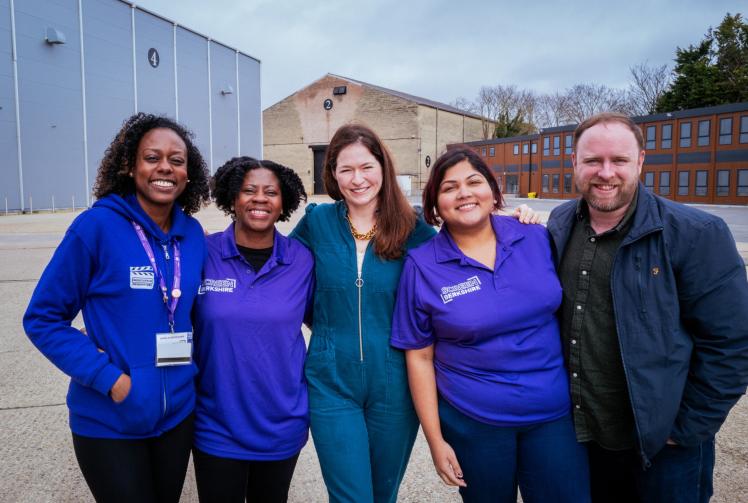 Aspiring filmmakers join new training programme at Bray Studios