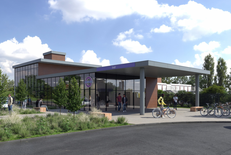 Network Rail applies to build new entrance/exit to Iver station