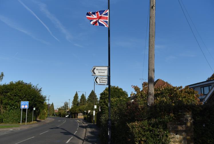 Police investigate viral video of council workers removing flags in Maidenhead