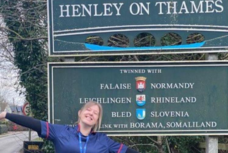 Mum and son called Henley and Marlow