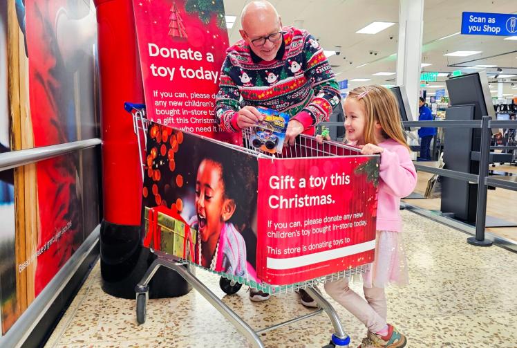 Tesco customers can spread festive joy by gifting toys this Christmas   