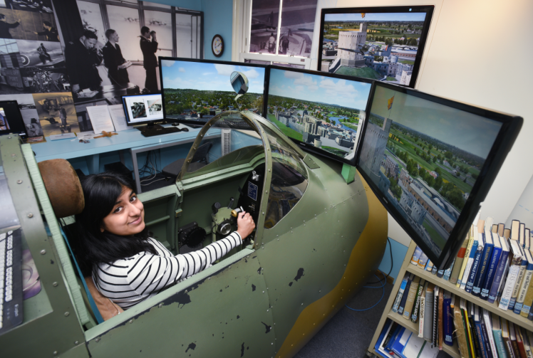 Spitfire fighter that &lsquo;made poetry of flight&rsquo; celebrated in the town