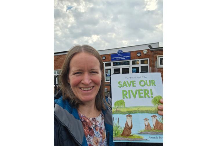 Children's book brings River Thames pollution into focus through otter adventure
