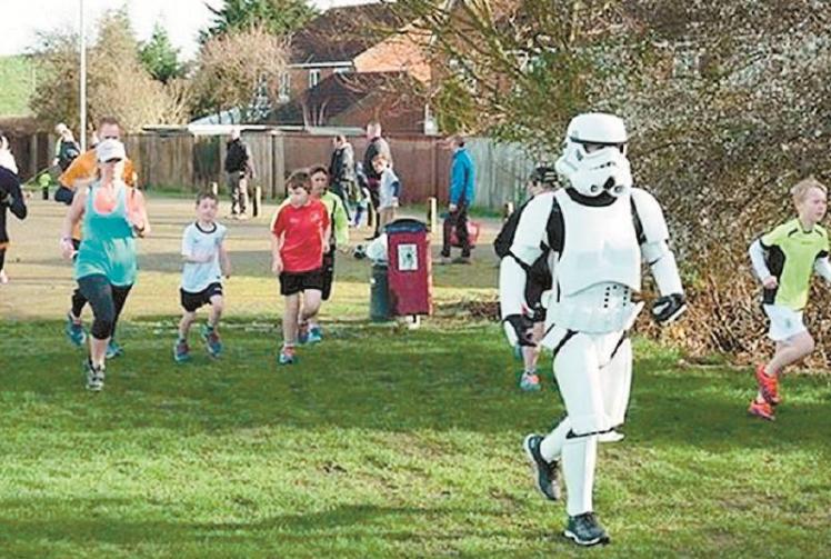 Runner to take on 40 mile challenge dressed as a stormtrooper