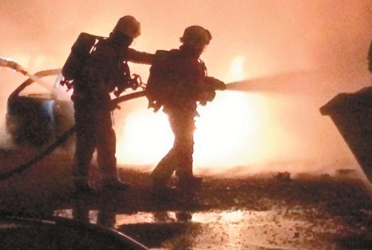 Arson investigation launched after 14 cars are destroyed by fire in Iver