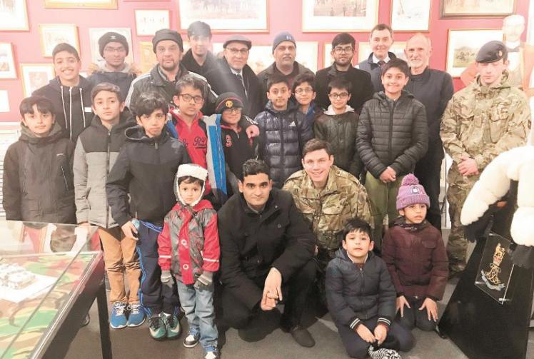 Community group given special tour of Windsor barracks