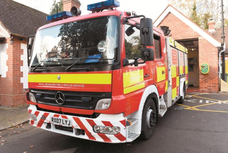 BMW catches fire in Langley Broom Photo 1 of 1 Slough Express