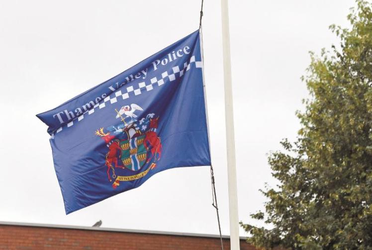 Maidenhead Police Station flies flag at half-mast in memory of PC Andrew Harper