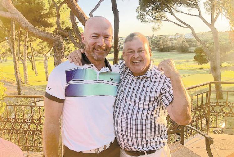 Newcastle United fan meets hero Alan Shearer after winning hole-in-one competition