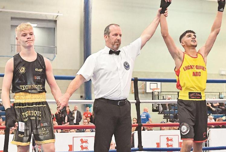 Lucky Gloves boxer Hassan goes from novice to national champion in just three years