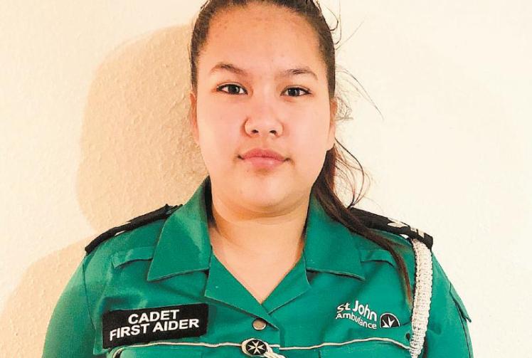 Cippenham teenager named St John Ambulance Cadet of the Year for Thames Valley