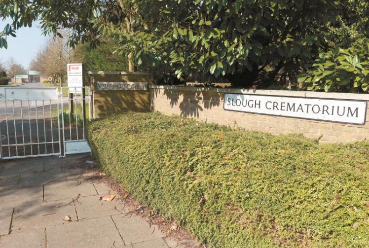 Police called to Slough Cemetery after more than 100 people gather for funeral