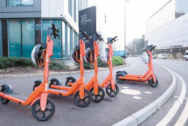 NHS and emergency services workers offered free monthly passes for Slough's e-scooters