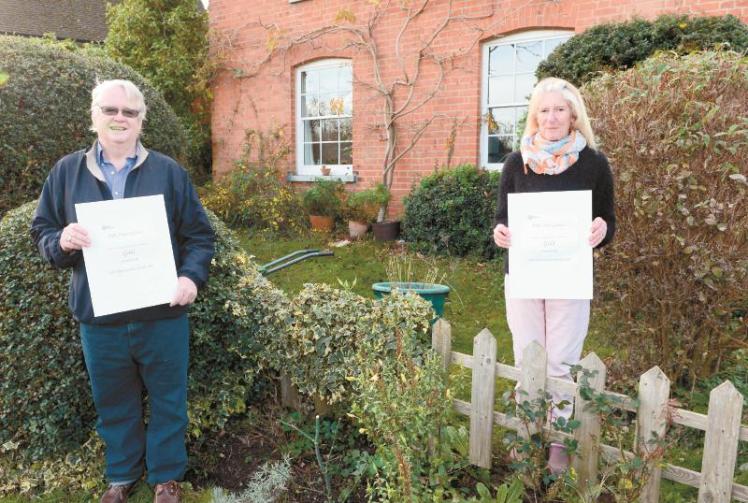 Cookham's wild gardeners recognised for wildlife friendly spaces