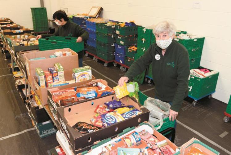 Slough Foodbank reports huge increase in distribution of food parcels in November 