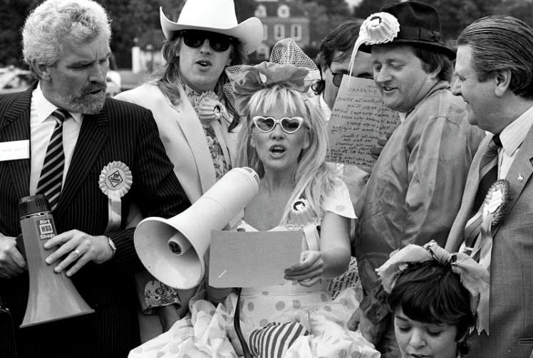 Remember When: Pamela Stephenson's blancmange-throwing election campaign