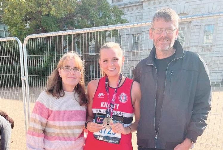 Ex-Magpie Kirsty Matthews smashes her personal best at London Marathon