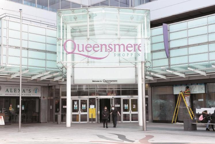Part of Queensmere shopping centre to be closed off for redevelopment work