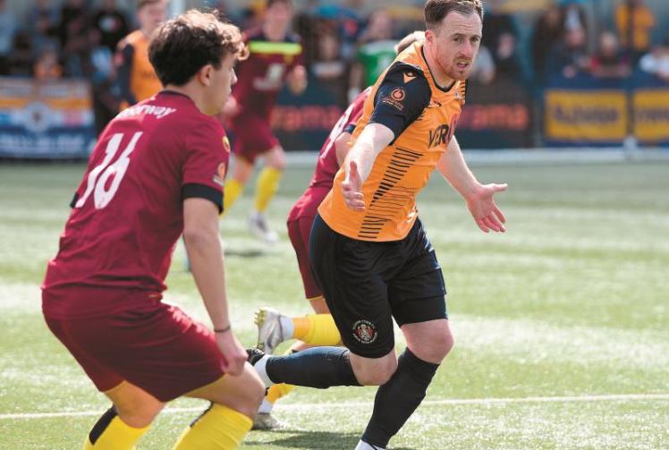 Davies admits the pressure has been lifted by Slough Town's victory over Farnborough