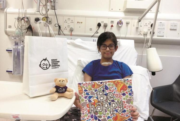 Praises for Great Ormond Street Hospital after 12-year-old Burnham girl recovers from rare surgery 