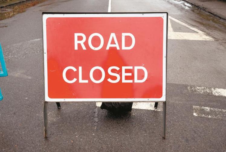 Public notices: Listed hotel changes and road closures