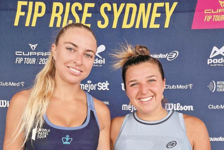 FIP final heartbreak to spur on British padel duo Rose and Maddock
