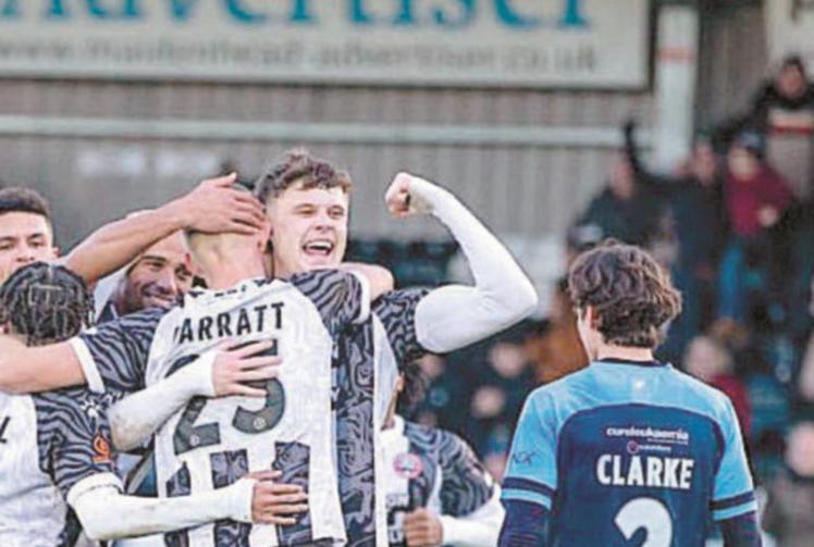 Sam Beckwith's 'fringe' helps Maidenhead United to all three points