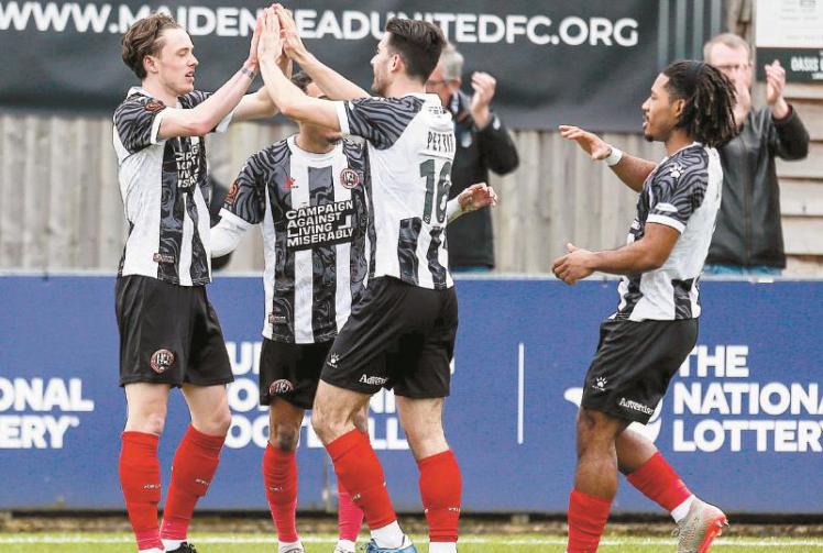 Maidenhead United's survival hopes receive a boost as rivals' results go their way