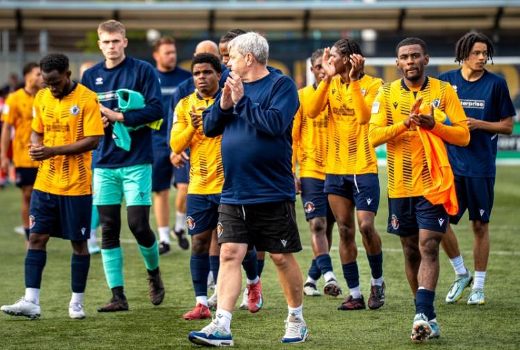 "It wasn't fair on the player or the game" – Slough boss Davies fumes at Ojemen red
