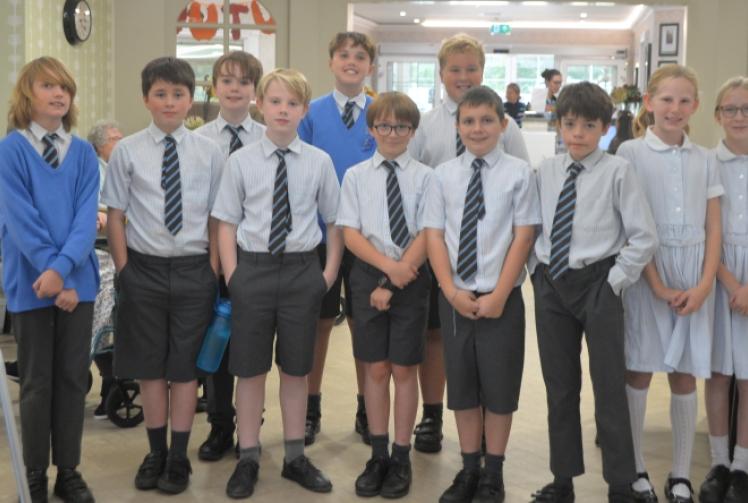 Pupil pen pals tell of lives well lived