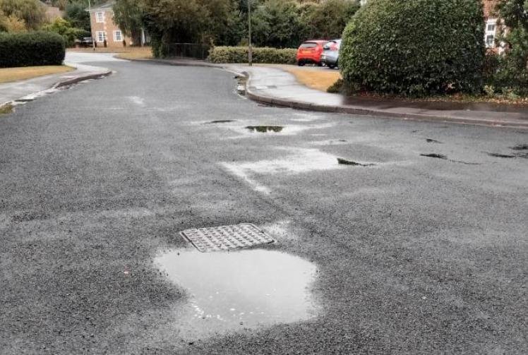‘Botched’ road recoating work angers residents