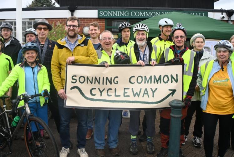 MP gets on his bike to see merit of cycle path project