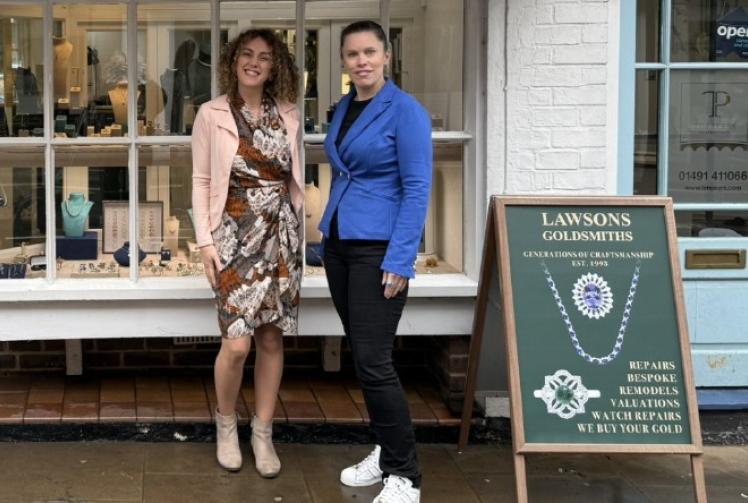 Diamond pair who want to extend shop legacy