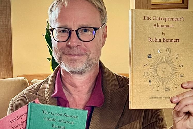 Third yearbook in my ‘loo library’, says author