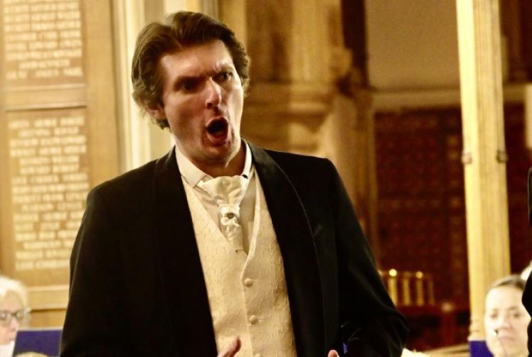 Electrifying voice of international baritone gives gravitas to orchestra