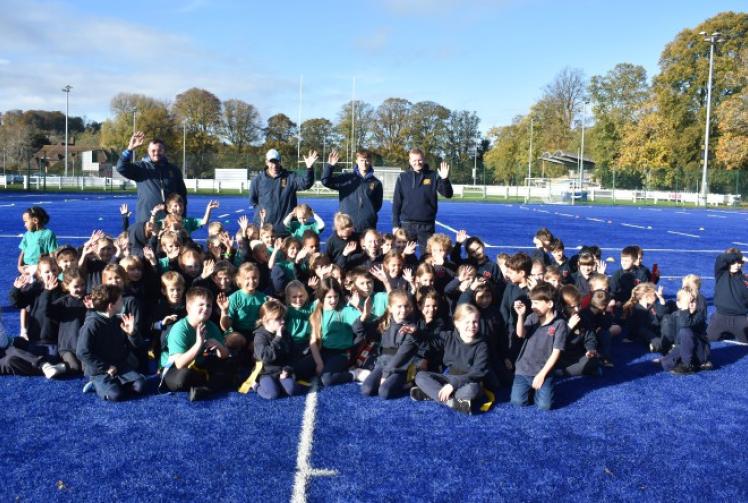 Coaches put youngsters through paces at two-day rugby festival