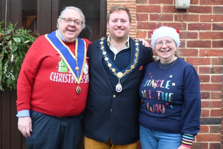 Mencap members enjoy Christmas party